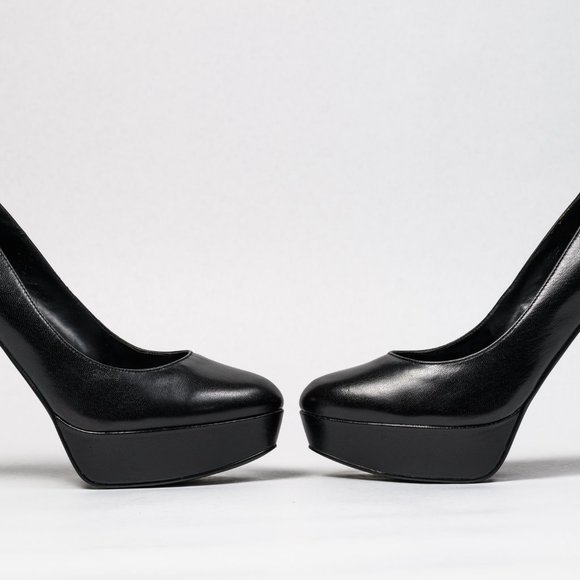 Black platform heels 8.5 - Picture 2 of 4